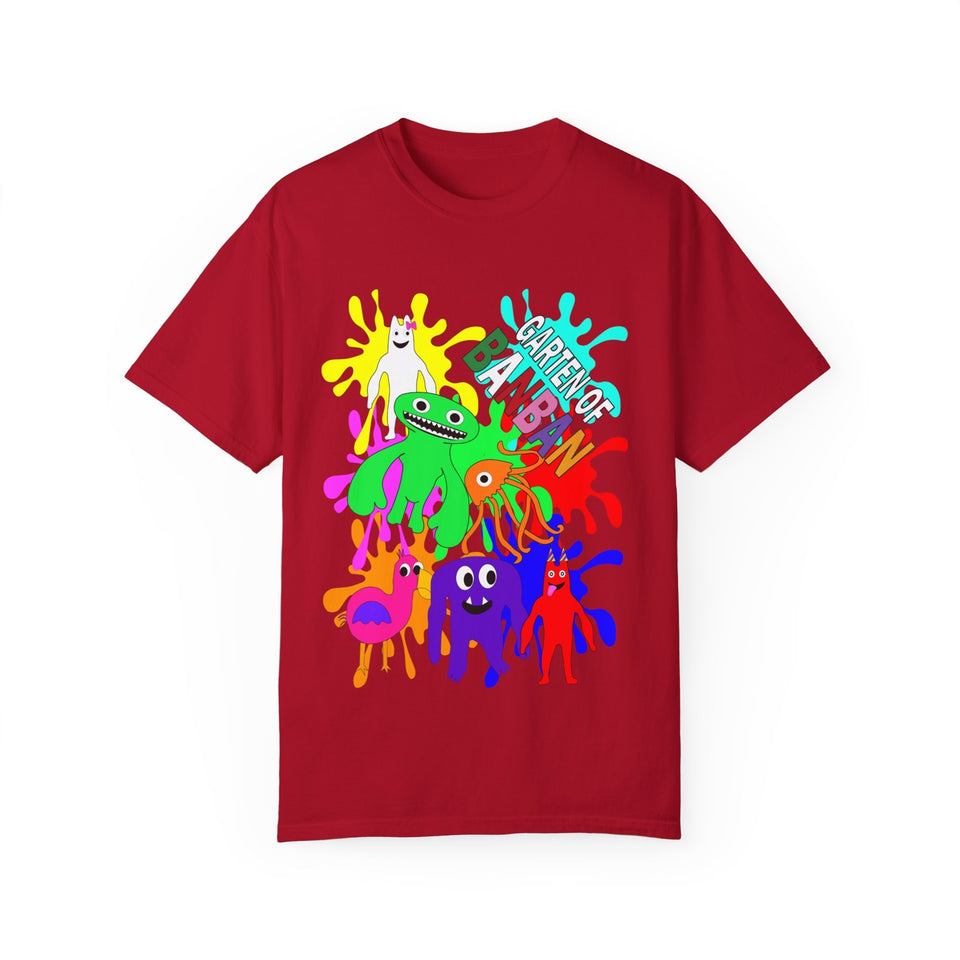 Garten of ban ban Unisex Garment-Dyed T-shirt