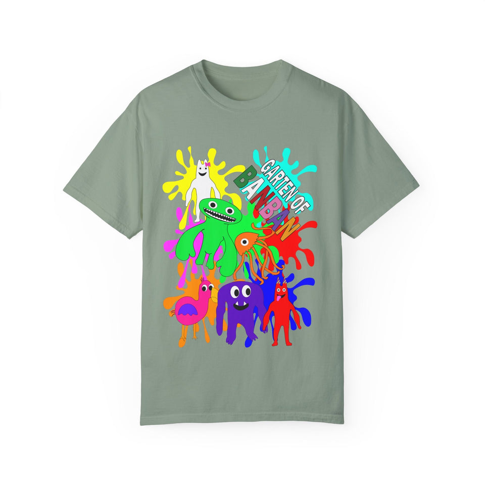 Garten of ban ban Unisex Garment-Dyed T-shirt