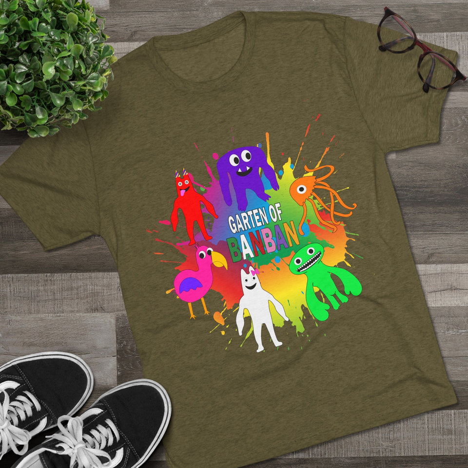 Garten of ban ban Unisex Tri-Blend Crew Tee