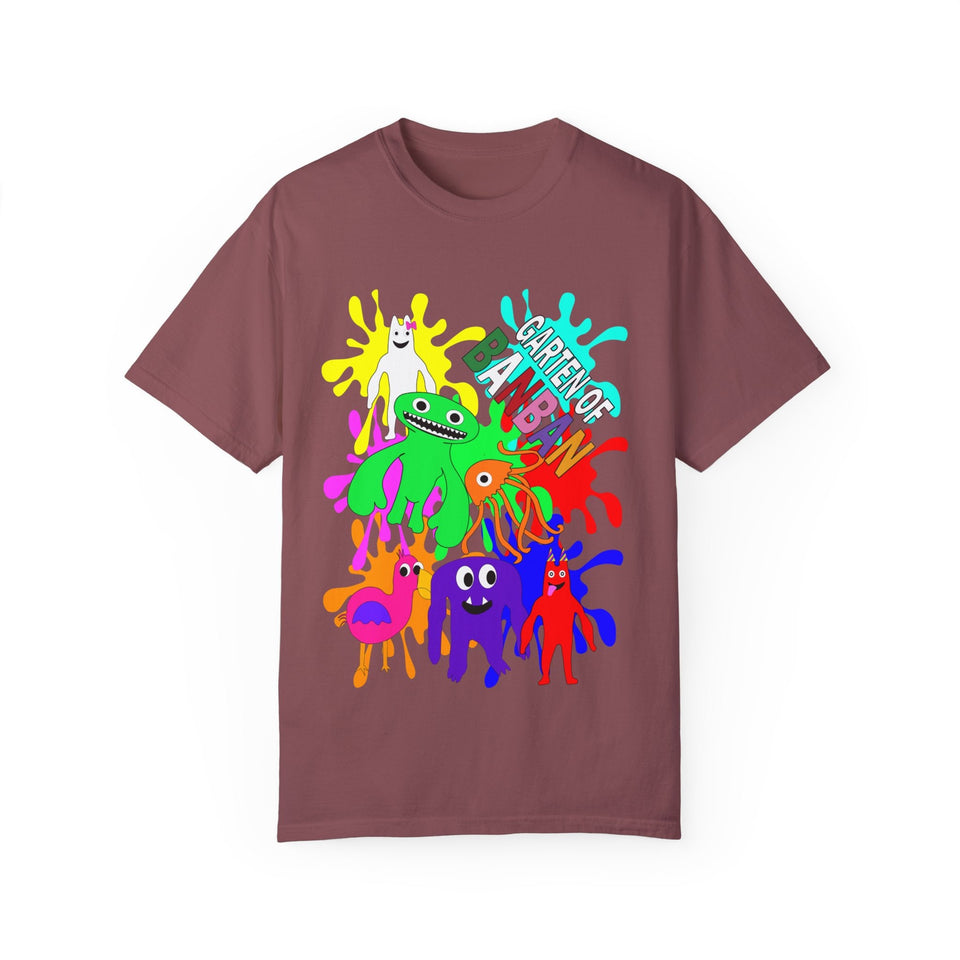 Garten of ban ban Unisex Garment-Dyed T-shirt