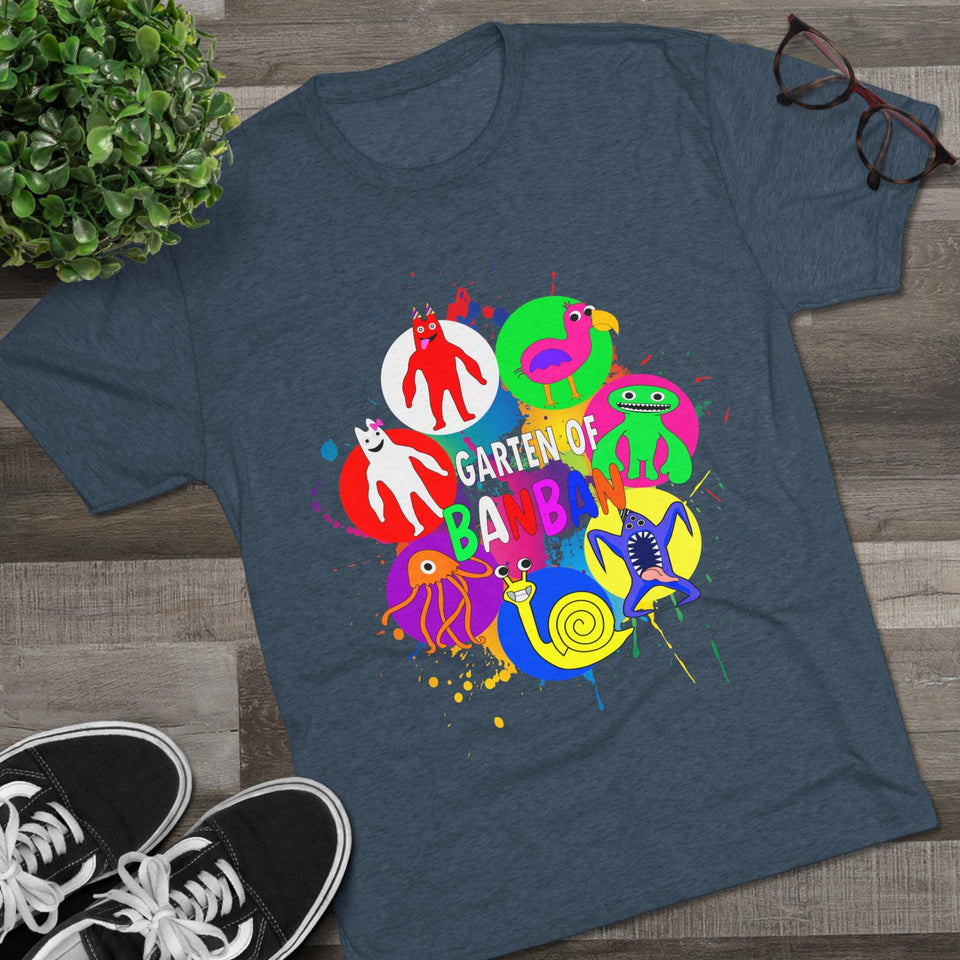 garten of ban ban Unisex Tri-Blend Crew Tee