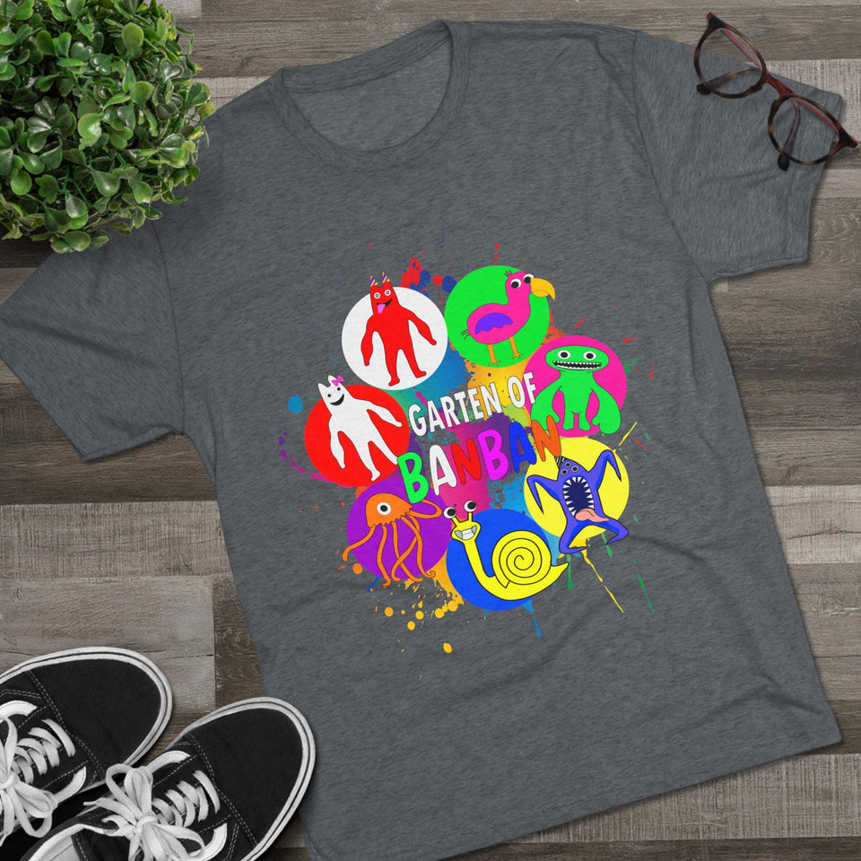 garten of ban ban Unisex Tri-Blend Crew Tee