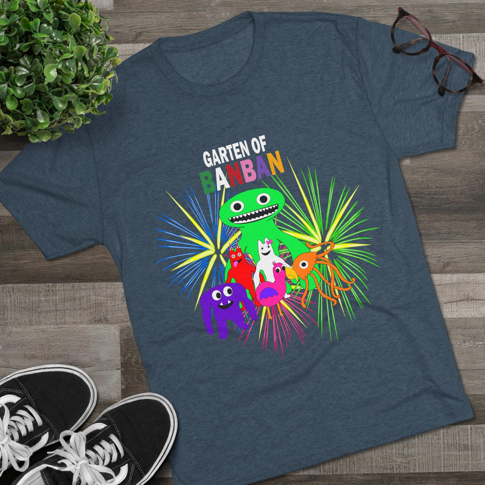 garten of ban ban Unisex Tri-Blend Crew Tee
