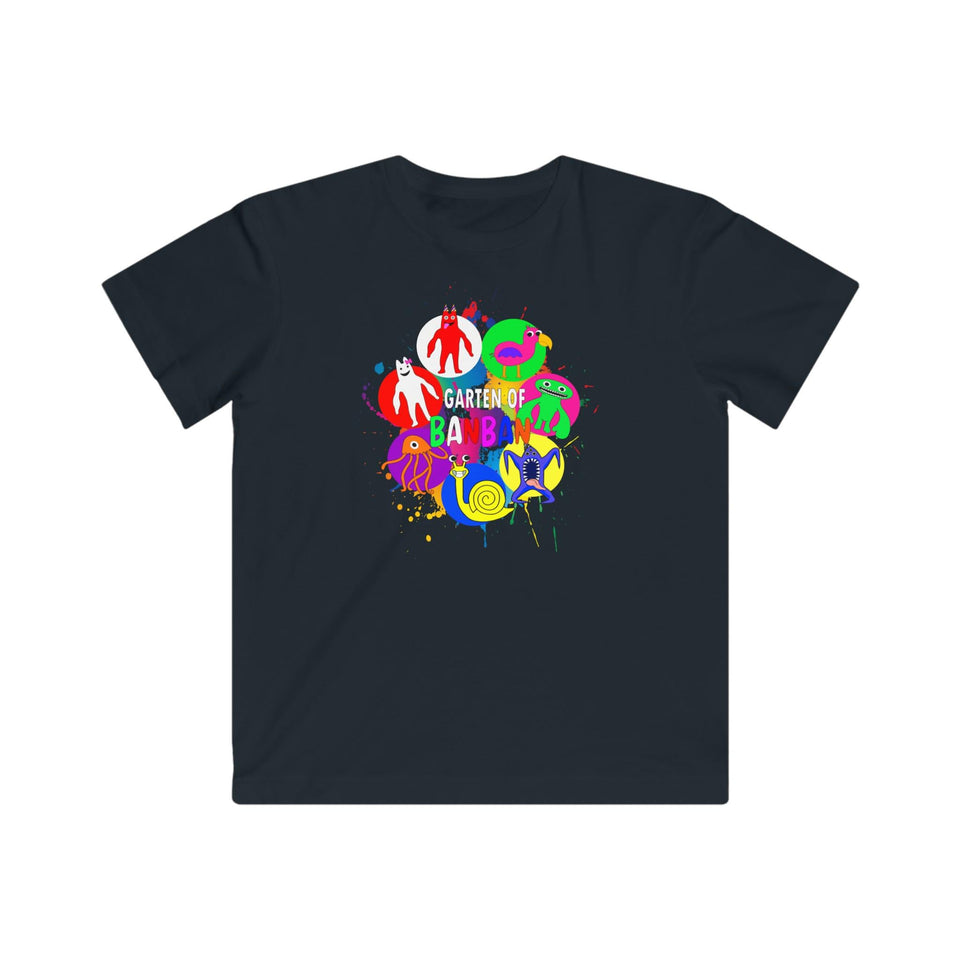 Garten of Banban Kids T-Shirt: Jumbo Josh, Horror Game Tee