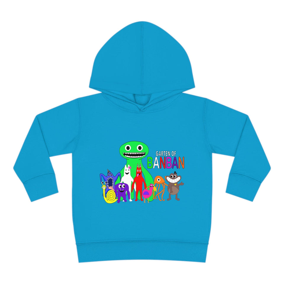 Garten of Banban Toddler Fleece Hoodie: Jumbo Josh & Opila Bird