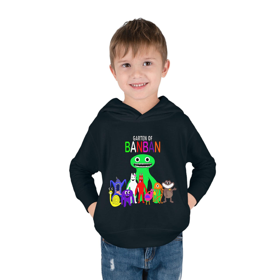 Garten of Banban Toddler Fleece Hoodie: Jumbo Josh, Opila Bird
