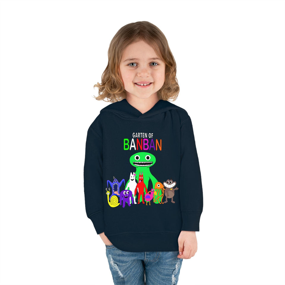 Garten of Banban Toddler Fleece Hoodie: Jumbo Josh, Opila Bird