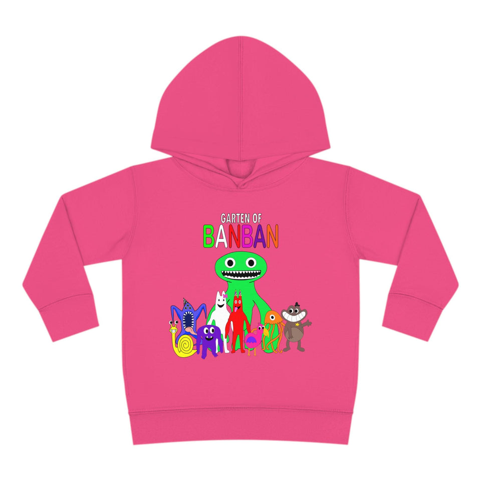 Garten of Banban Toddler Fleece Hoodie: Jumbo Josh, Opila Bird