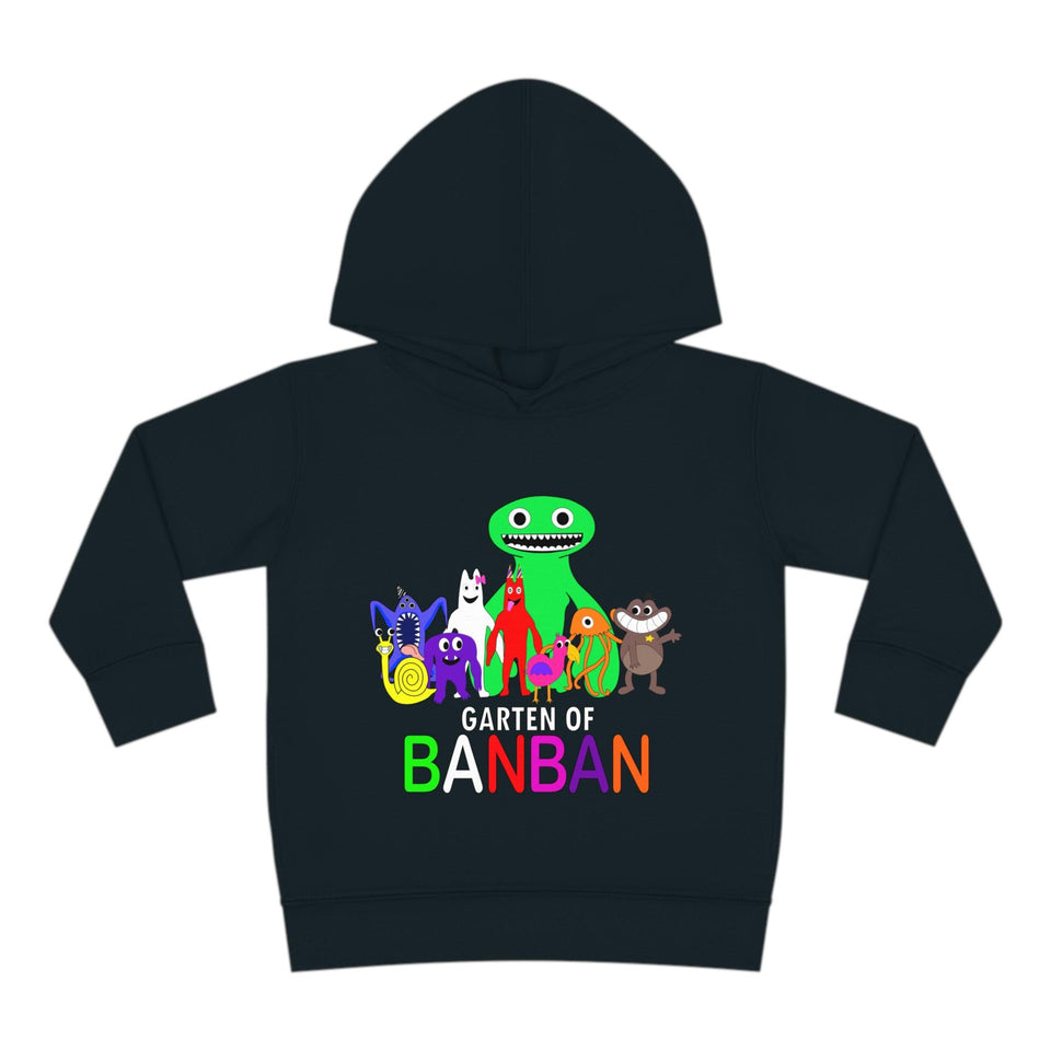 Garten of Banban Toddler Fleece Hoodie: Jumbo Josh & Opila Bird