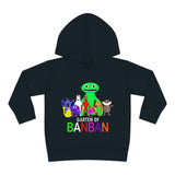 Garten of Banban Toddler Fleece Hoodie: Jumbo Josh & Opila Bird