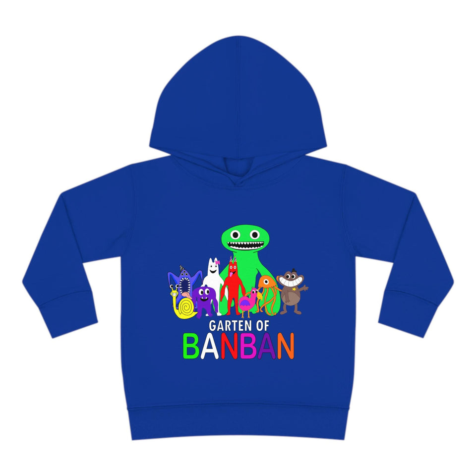 Garten of Banban Toddler Fleece Hoodie: Jumbo Josh & Opila Bird