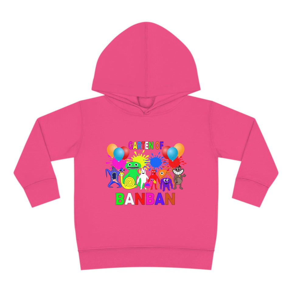 Garten of Banban Toddler Fleece Hoodie: Jumbo Josh, Opila Bird