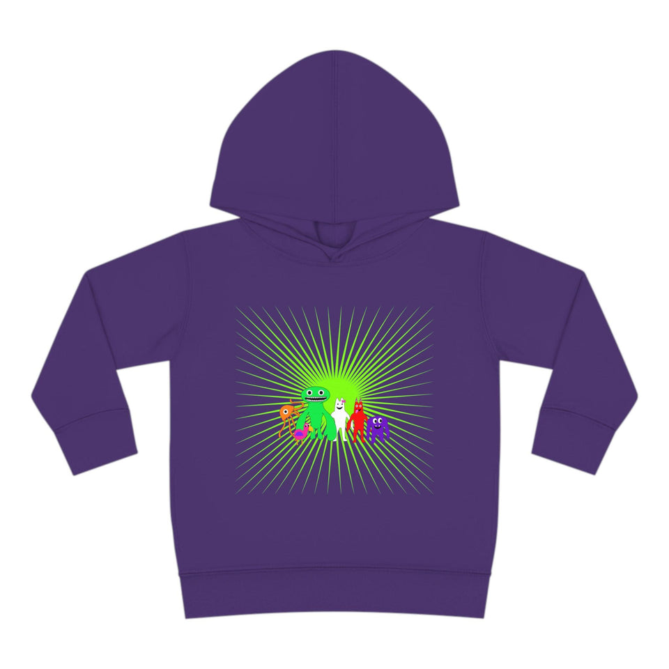 Garten of Banban Toddler Fleece Hoodie: Jumbo Josh, Opila Bird