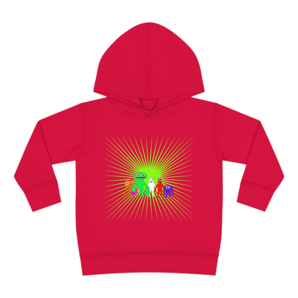 Garten of Banban Toddler Fleece Hoodie: Jumbo Josh, Opila Bird