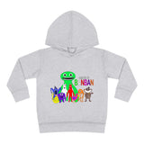 Garten of Banban Toddler Fleece Hoodie: Jumbo Josh & Opila Bird