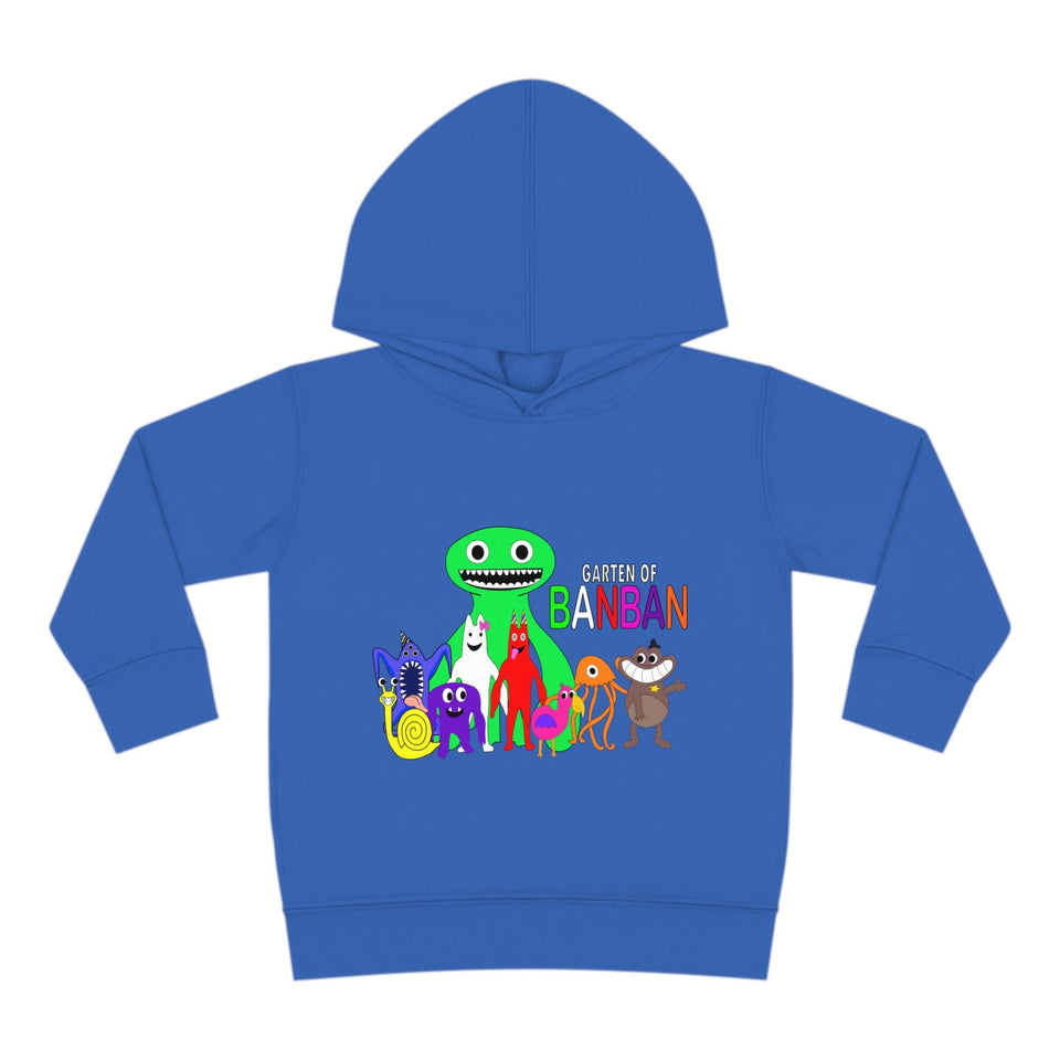 Garten of Banban Toddler Fleece Hoodie: Jumbo Josh & Opila Bird