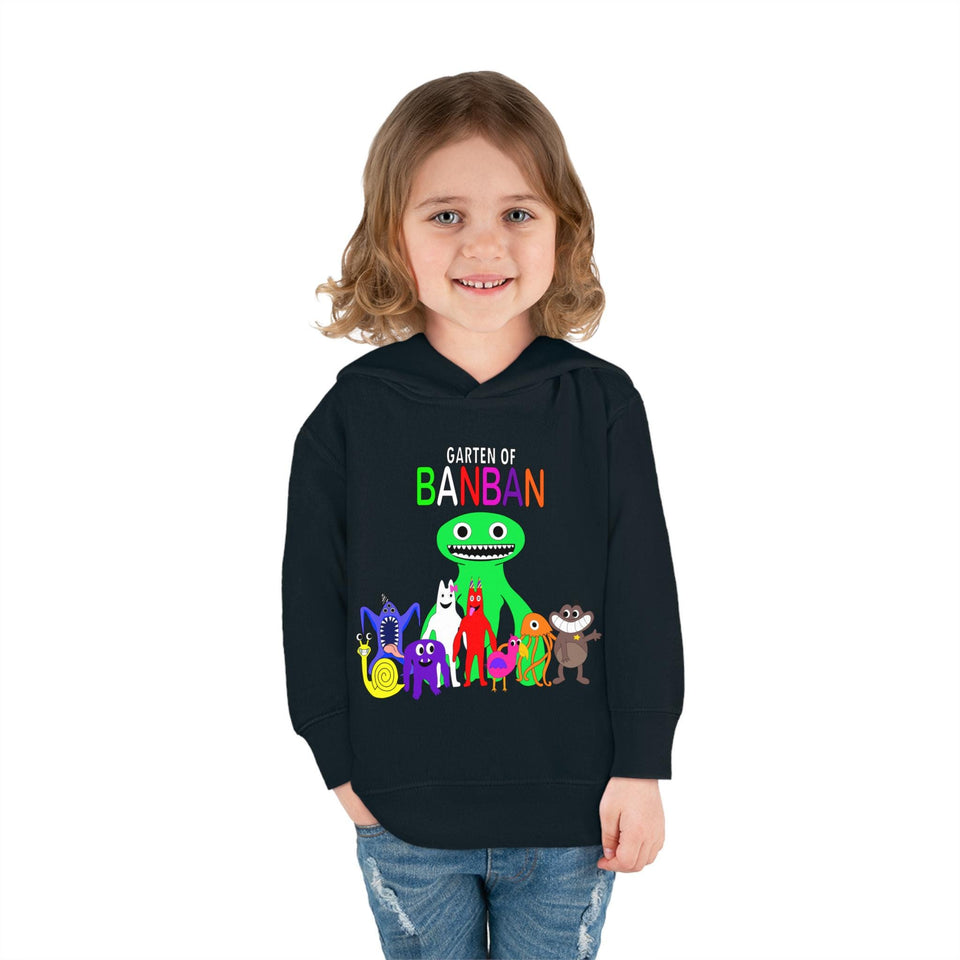 Garten of Banban Toddler Fleece Hoodie: Jumbo Josh, Opila Bird
