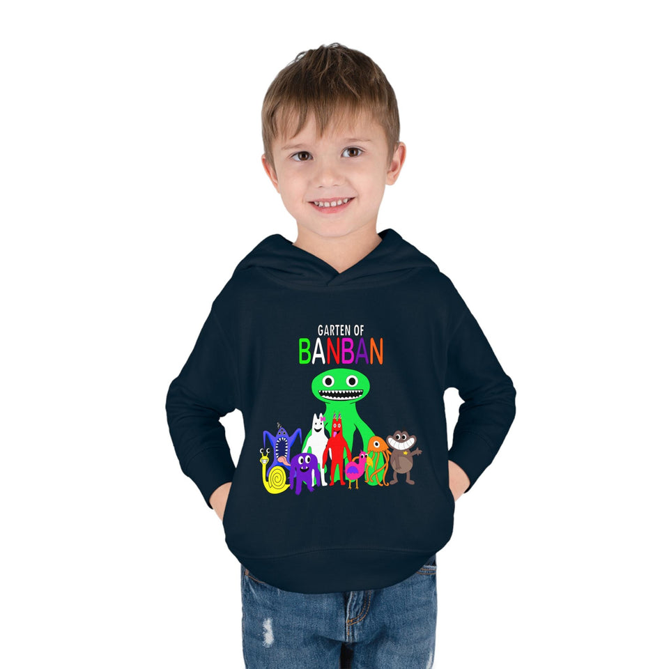 Garten of Banban Toddler Fleece Hoodie: Jumbo Josh, Opila Bird