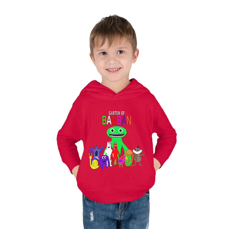 Garten of Banban Toddler Fleece Hoodie: Jumbo Josh, Opila Bird