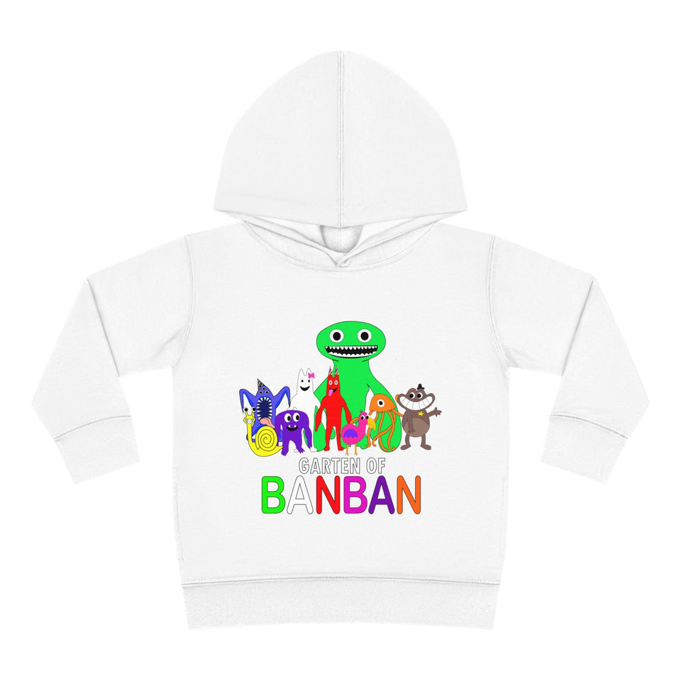 Garten of Banban Toddler Fleece Hoodie: Jumbo Josh & Opila Bird