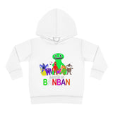 Garten of Banban Toddler Fleece Hoodie: Jumbo Josh & Opila Bird