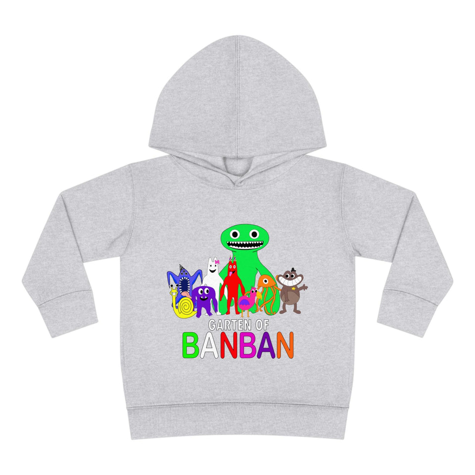 Garten of Banban Toddler Fleece Hoodie: Jumbo Josh & Opila Bird