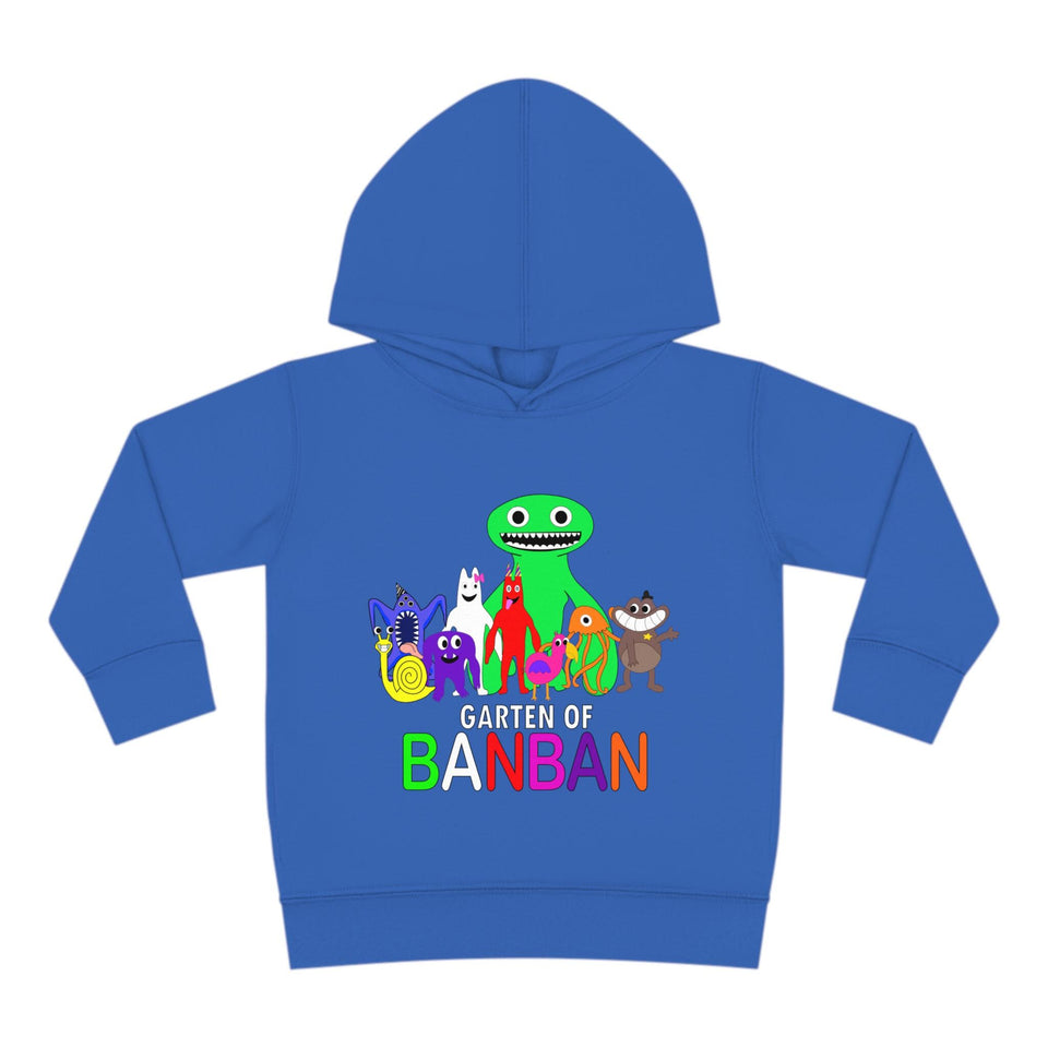 Garten of Banban Toddler Fleece Hoodie: Jumbo Josh & Opila Bird