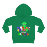 Garten of Banban Toddler Fleece Hoodie: Jumbo Josh & Opila Bird