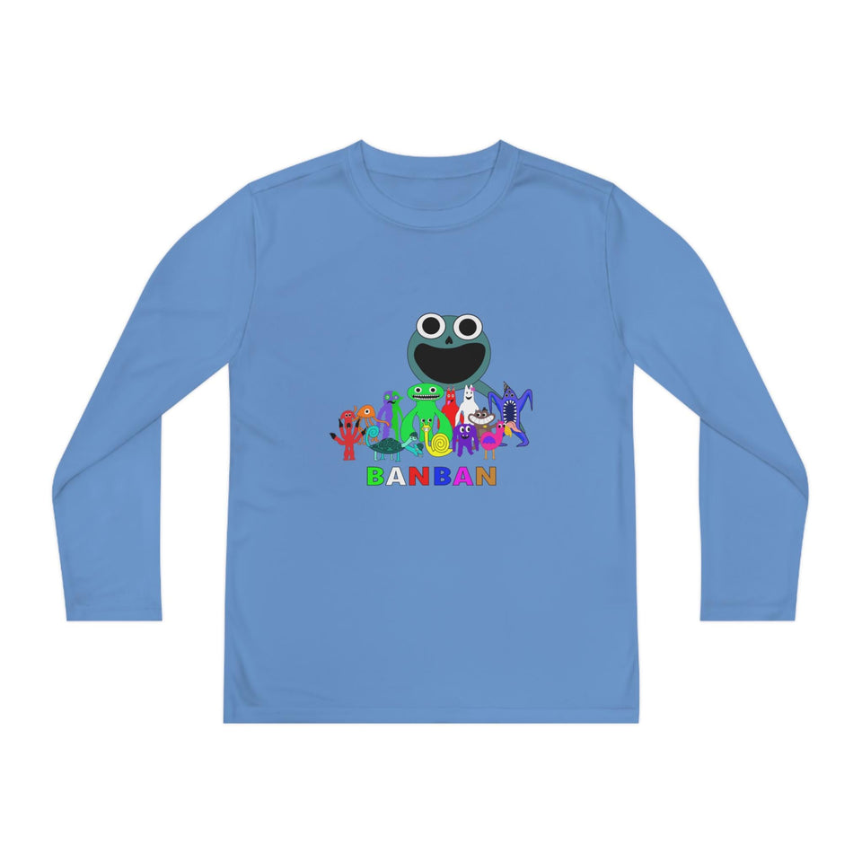 Garden of Banban Youth Long Sleeve Tee: Animated Series Apparel