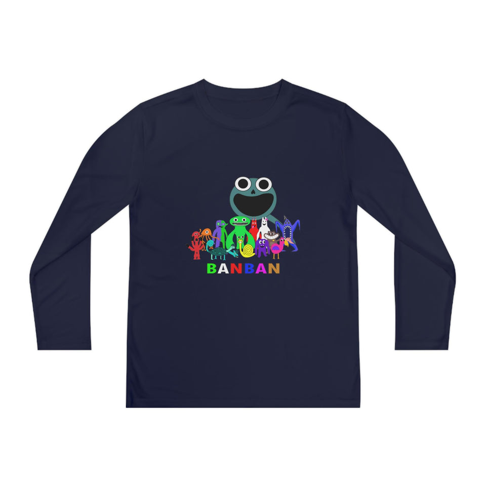 Garden of Banban Youth Long Sleeve Tee: Animated Series Apparel