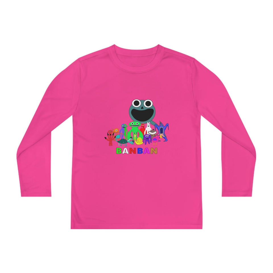 Garden of Banban Youth Long Sleeve Tee: Animated Series Apparel