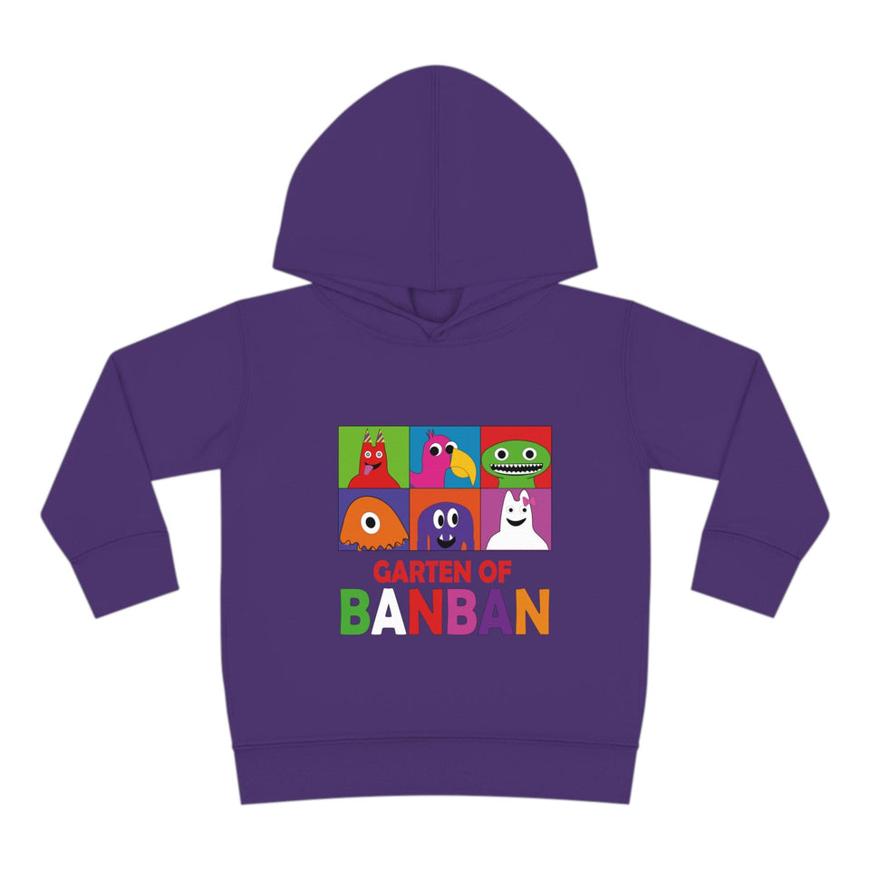 Garten of Banban Toddler Fleece Hoodie: Jumbo Josh, Opila Bird