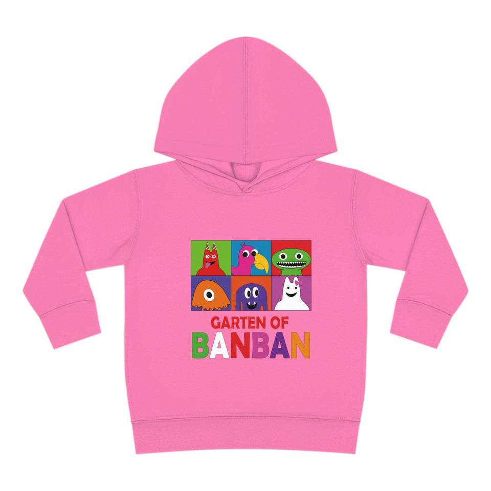 Garten of Banban Toddler Fleece Hoodie: Jumbo Josh, Opila Bird