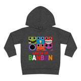 Garten of Banban Toddler Fleece Hoodie: Jumbo Josh, Opila Bird