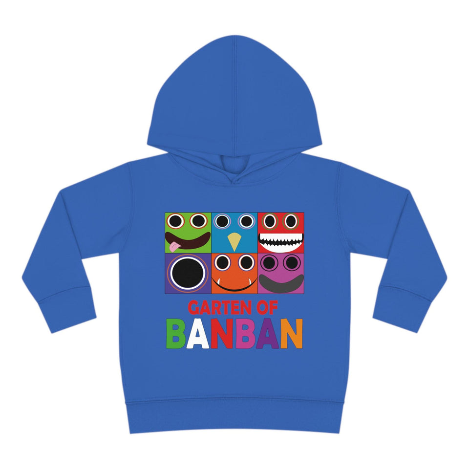 Garten of Banban Toddler Fleece Hoodie: Jumbo Josh, Opila Bird