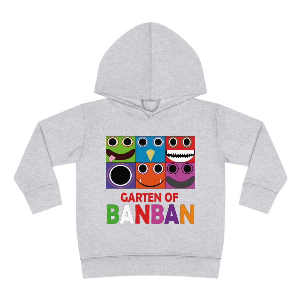 Garten of Banban Toddler Fleece Hoodie: Jumbo Josh, Opila Bird