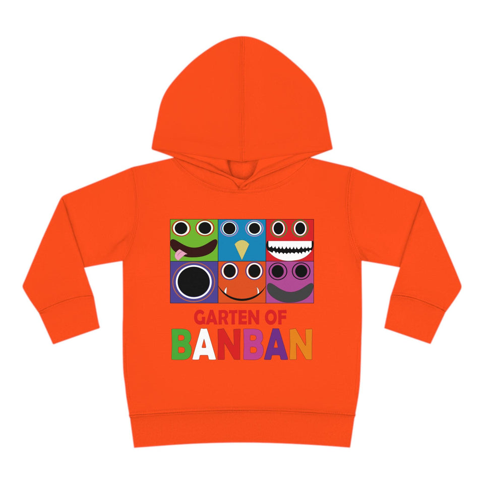 Garten of Banban Toddler Fleece Hoodie: Jumbo Josh, Opila Bird