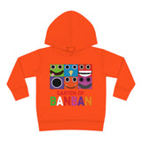 Garten of Banban Toddler Fleece Hoodie: Jumbo Josh, Opila Bird