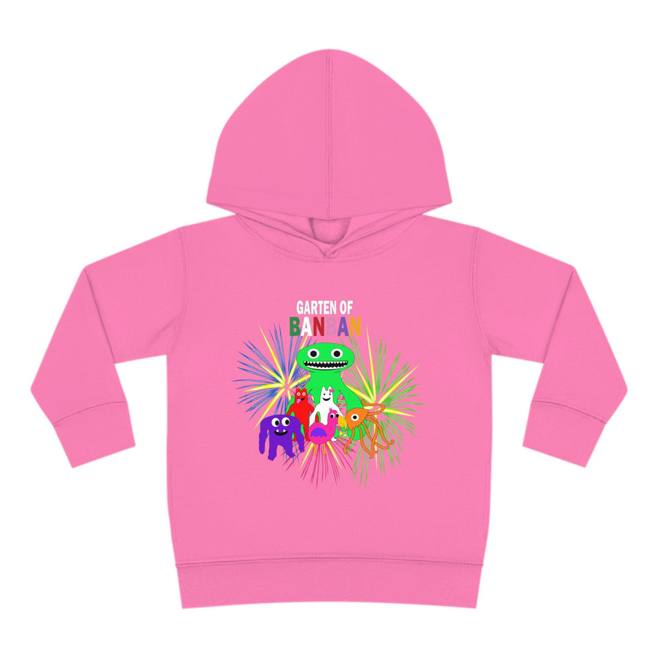 Garten of Banban Toddler Fleece Hoodie: Jumbo Josh, Opila Bird