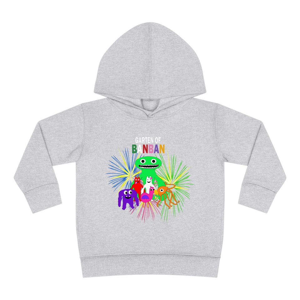 Garten of Banban Toddler Fleece Hoodie: Jumbo Josh, Opila Bird