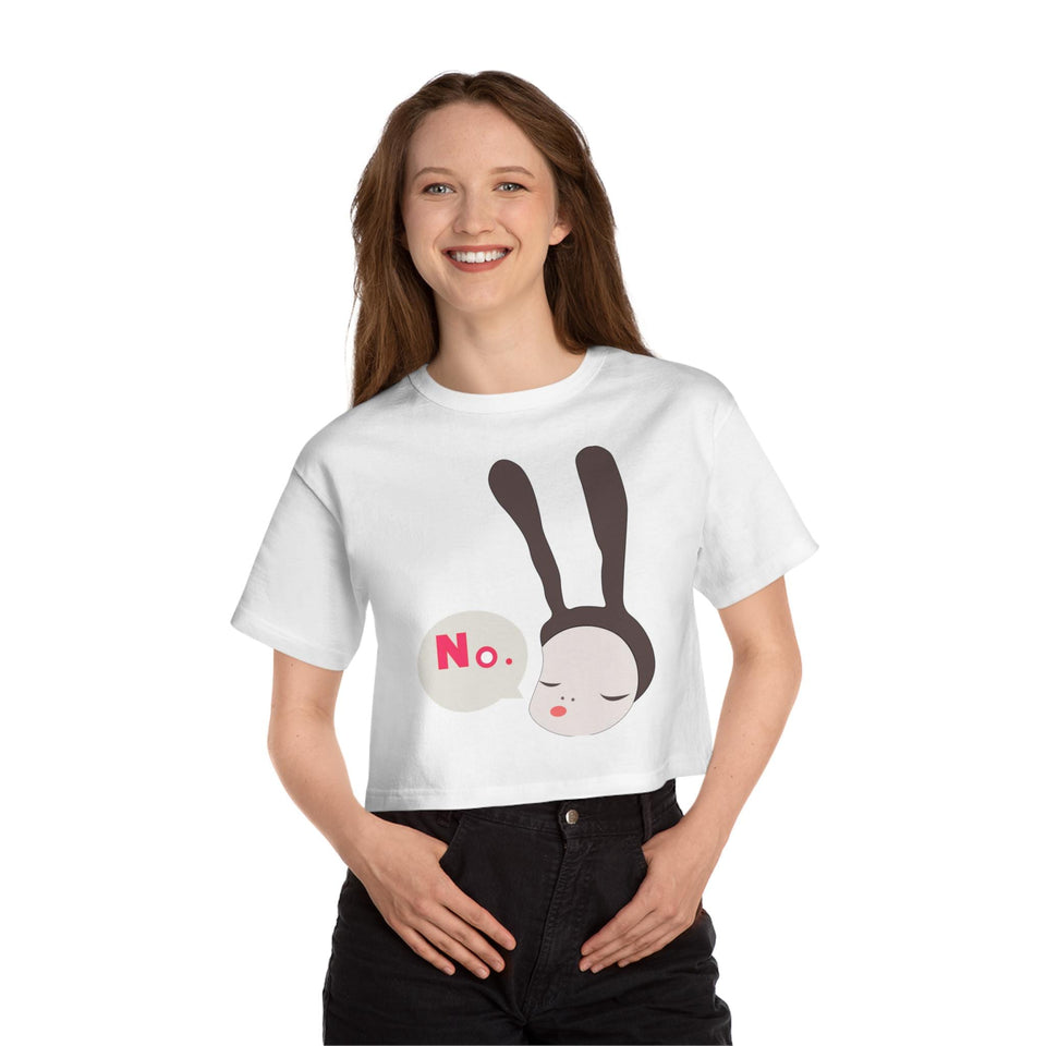 Yoshitomo Nara Bunny Girl No Graphic Baby Tee
