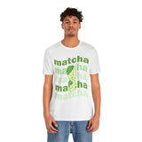 Smiski Matcha Baby Tee: Coquette Cropped Graphic Print