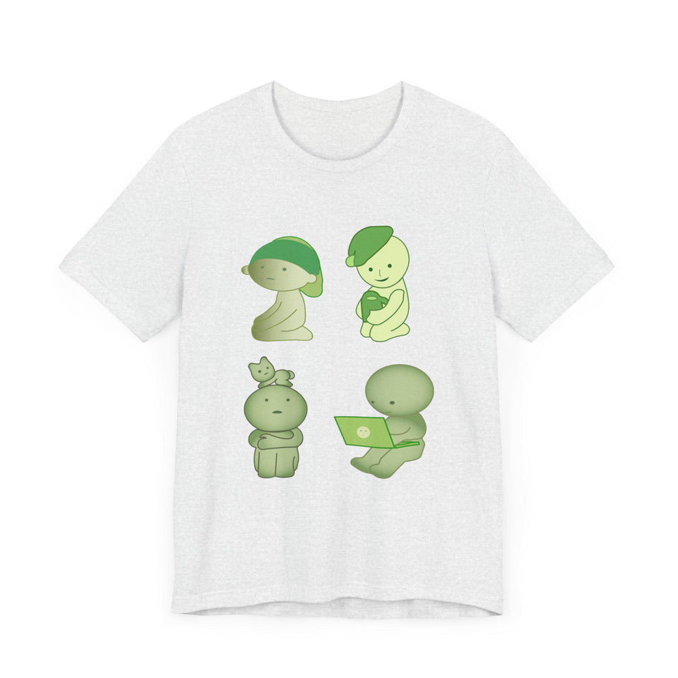 Smiski vintage graphic baby tees streetwear women street style print