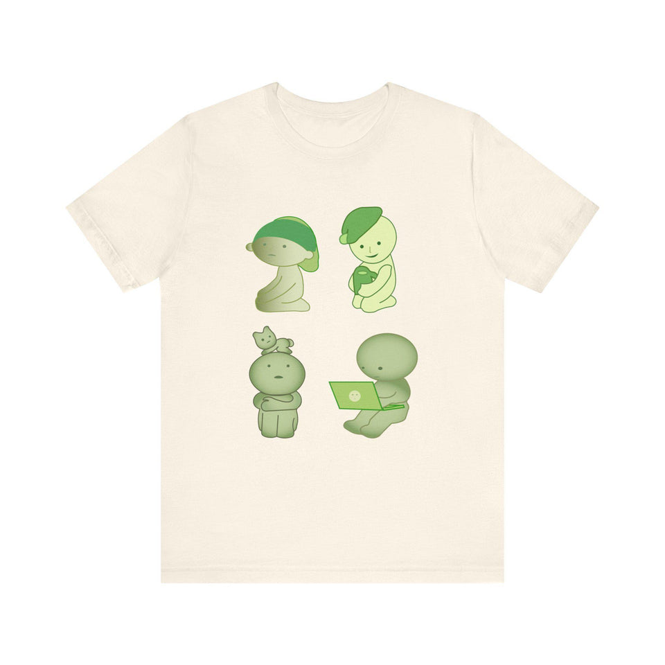 Smiski vintage graphic baby tees streetwear women street style print