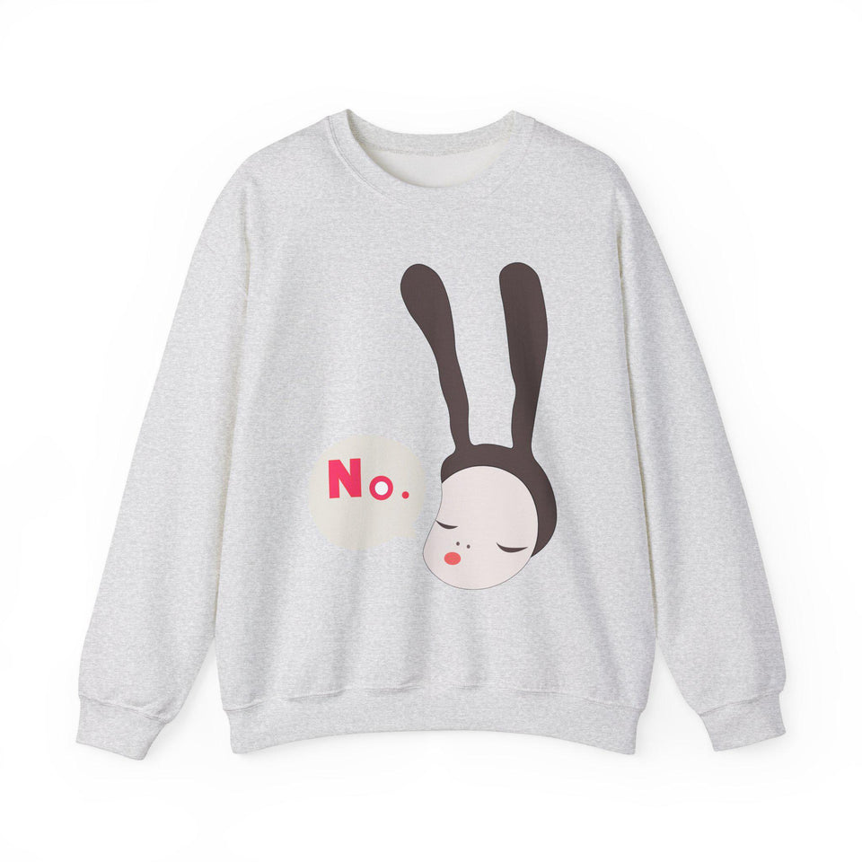Yoshitomo Nara Bunny Girl No Graphic Baby Tee Sweatshirt