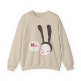 Yoshitomo Nara Bunny Girl No Graphic Baby Tee Sweatshirt