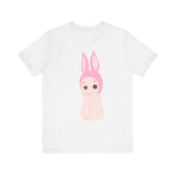 Sonny Angel Baby Tee: Coquette Bow Cherry, Vintage Graphic Cropped Jersey
