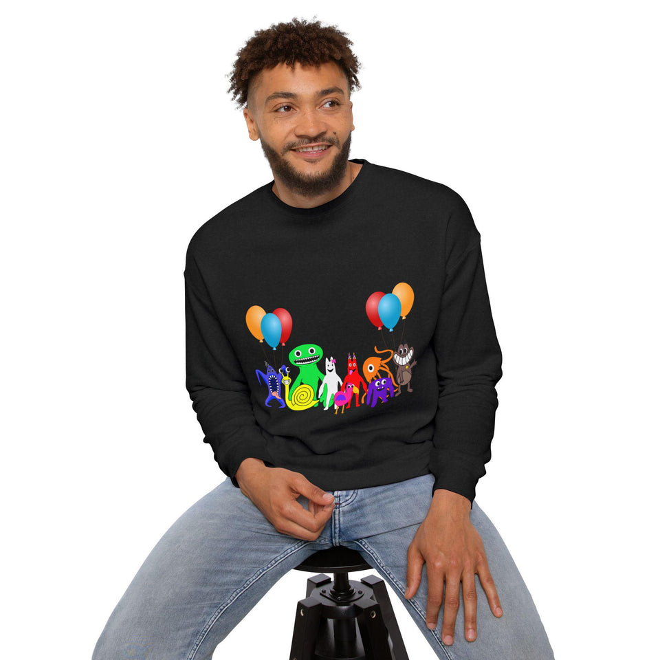 Garten of Banban Sweatshirt: Botanical Drop Shoulder Jumper