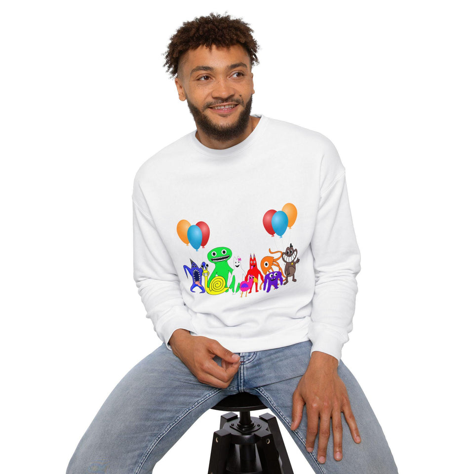 Garten of Banban Sweatshirt: Botanical Drop Shoulder Jumper