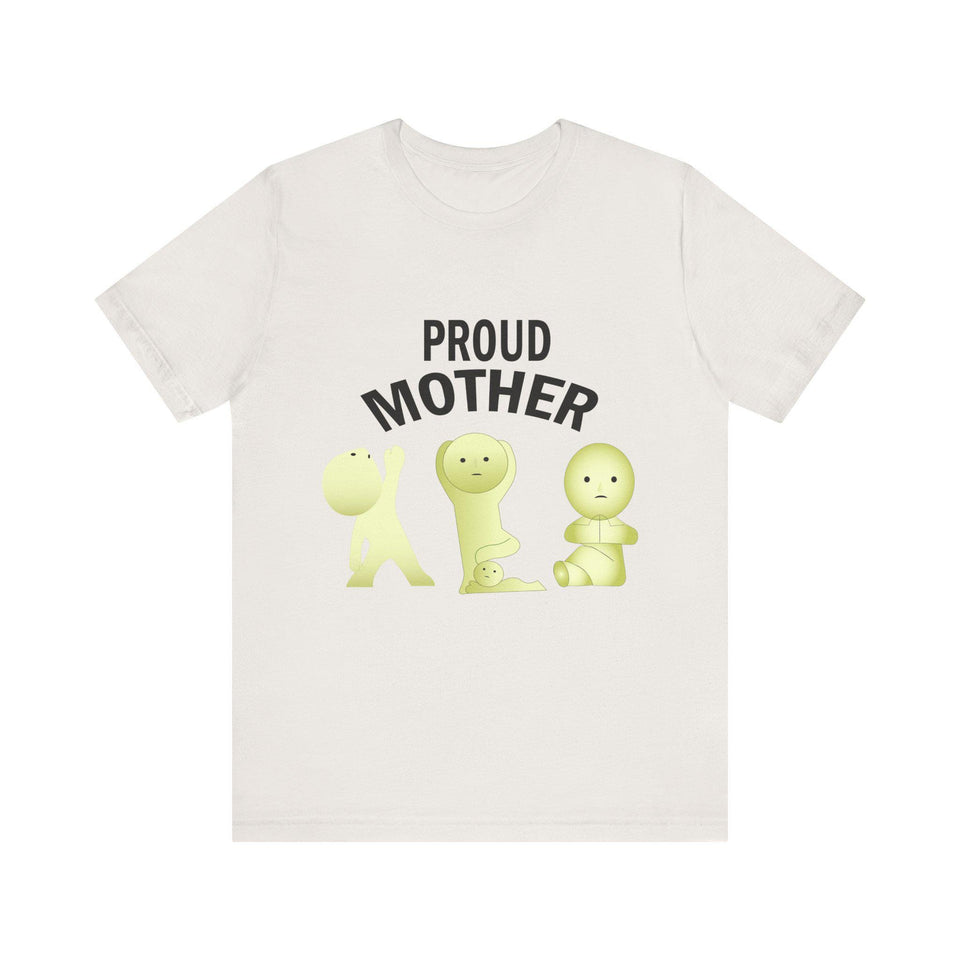 Smiski Proud Mother T-Shirt, Kawaii Graphic Tee